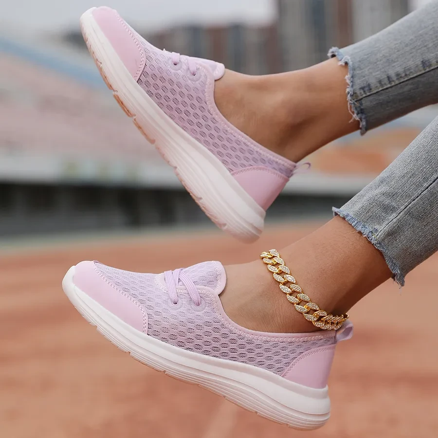 Zapatos casuales de mujer de un solo pedal de talla grande de primavera