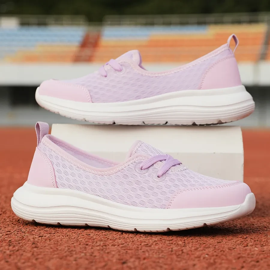 Zapatos casuales de mujer de un solo pedal de talla grande de primavera