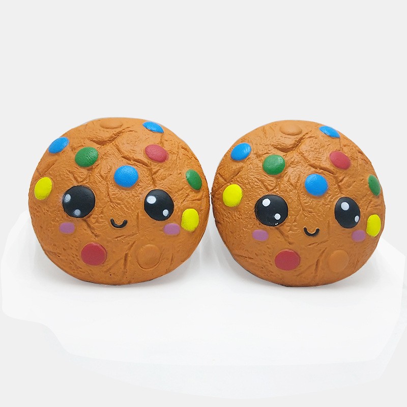 Las galletas de chocolate simuladas se recuperan lentamente