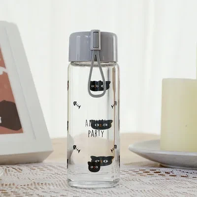Taza de agua de vidrio de borosilicato de alta calidad