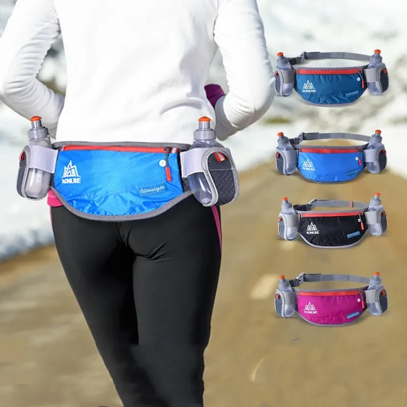 Riñonera para botella de agua para correr Maratón