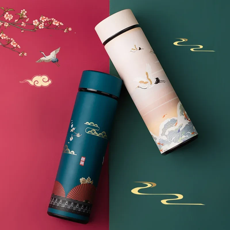Ilustración artística de una taza de agua con burbujas