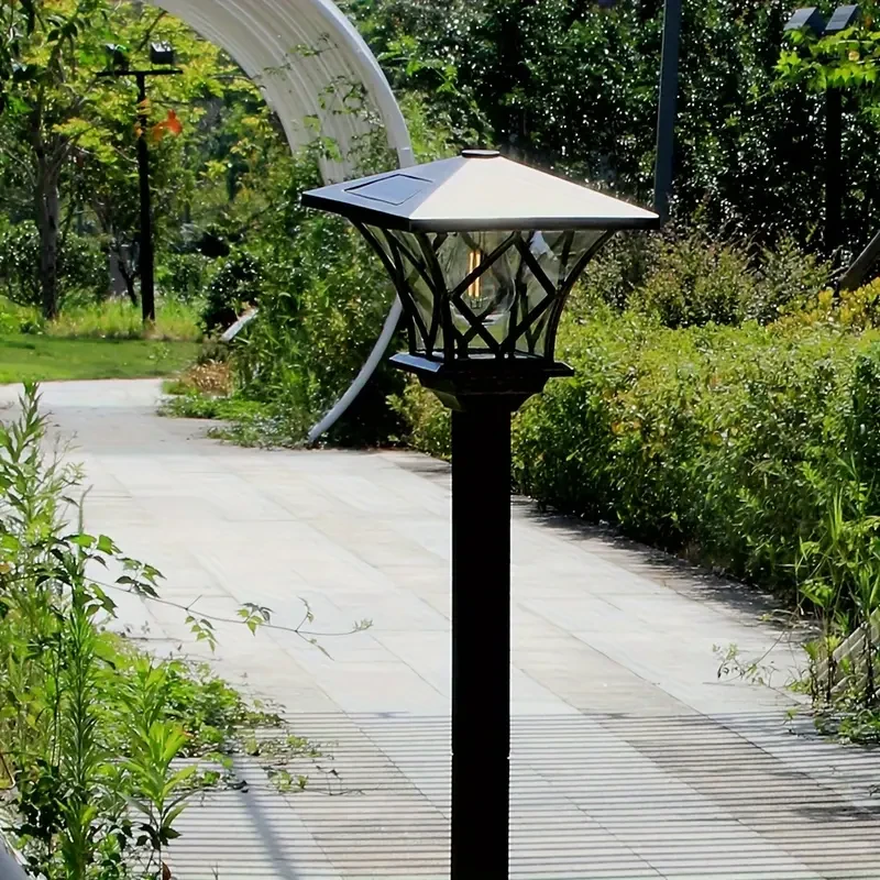 Luces LED solares para jardín de 1,7 m - Eficiencia energética