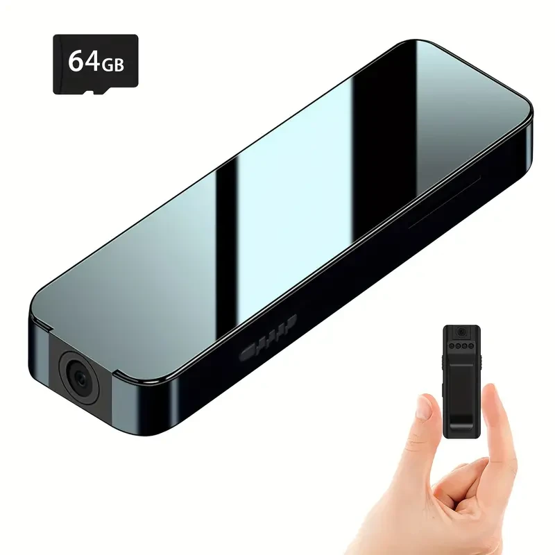 Minicámara grabadora de vídeo corporal de 64 GB