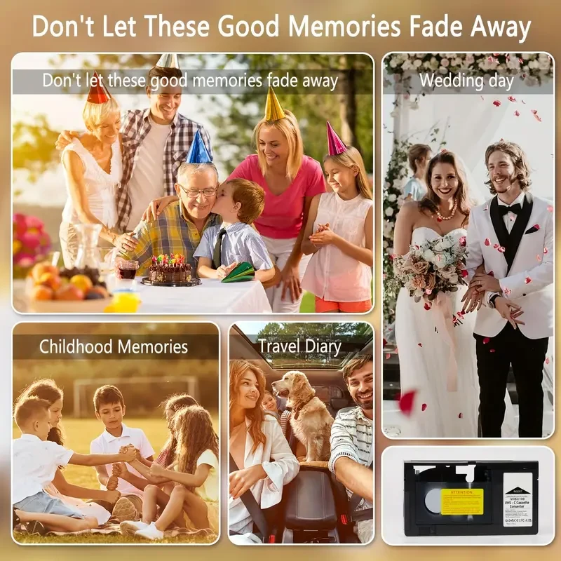 Convertidor de cintas de vídeo vintage