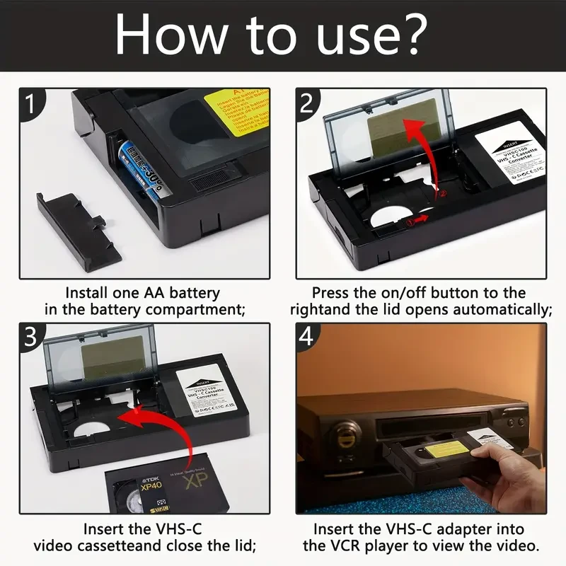 Convertidor de cintas de vídeo vintage