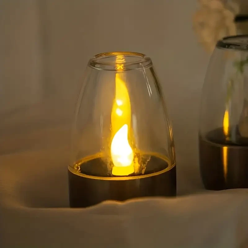 Paquete de 6 velas LED solares para decoración