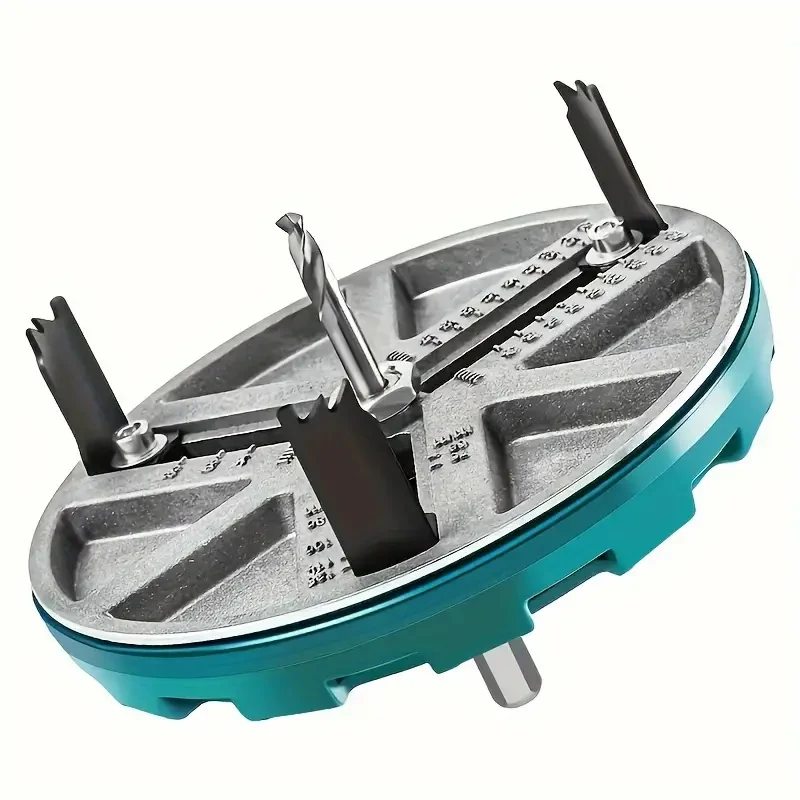 Sierra de corona ajustable - Extractores de machos para madera, plástico, yeso y metal fino