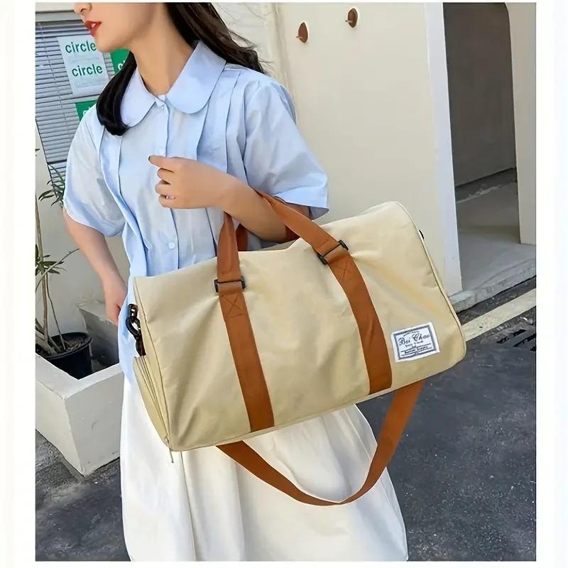 Bolsa de viaje, bolsa de hombro, bolsa deportiva para gimnasio