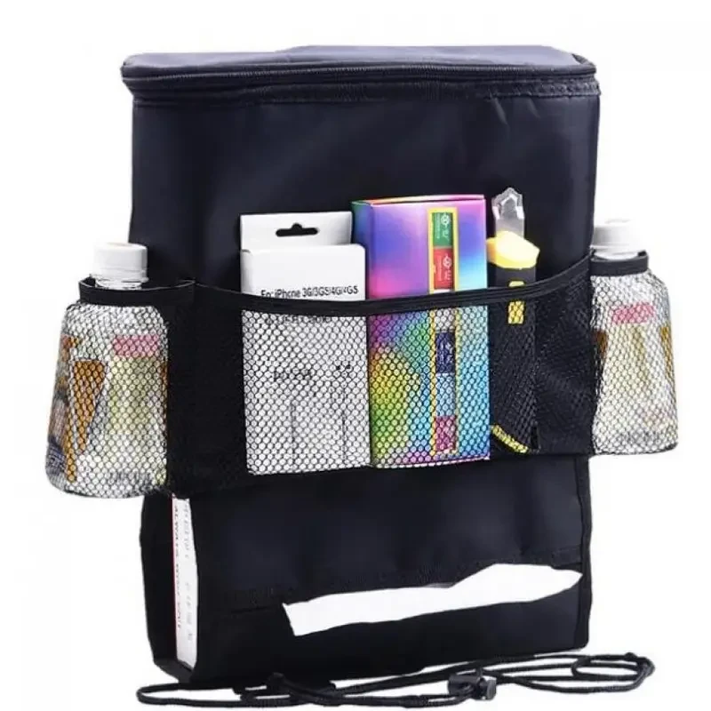 Refrigerador con respaldo de asiento, frío, caliente y almacenamiento de alimentos