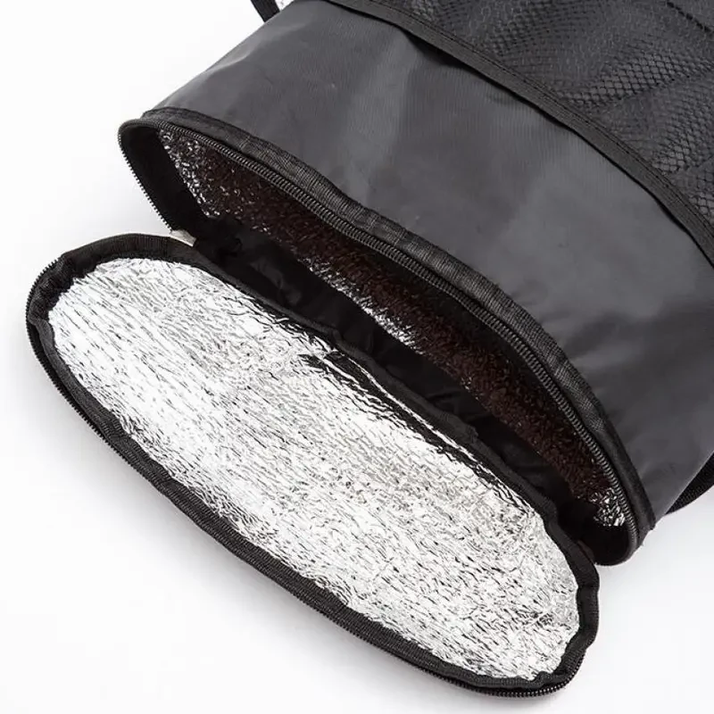 Refrigerador con respaldo de asiento, frío, caliente y almacenamiento de alimentos