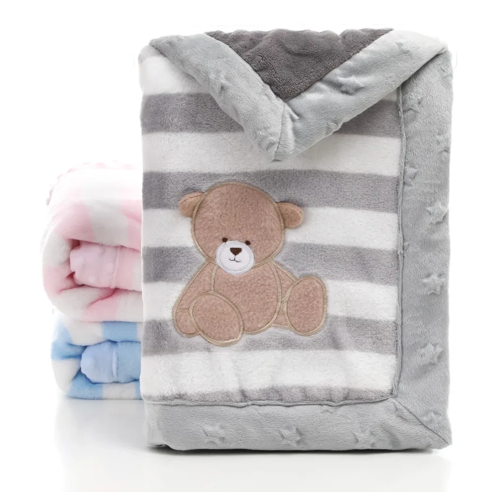 Manta doble infantil de franela