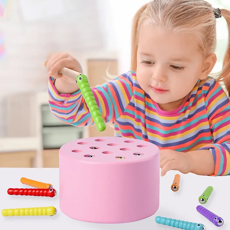 Juguetes de pesca magnéticos para niños