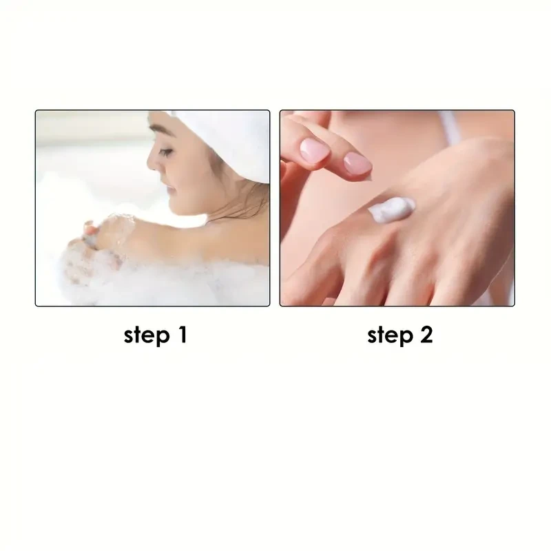 Crema corporal de 60 g: contiene vitamina C y centella asiática. Radiante y rejuvenecedora. Mejora el aspecto de la piel de axilas y glúteos. Loción hidratante. Crema corporal radiante.