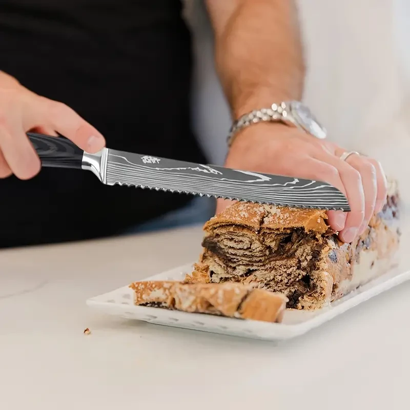 Juego de cuchillos de cocina de 8 piezas