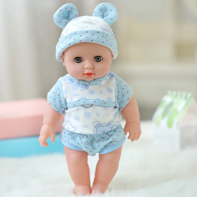 Muñeca parlante de vinilo de simulación para niños