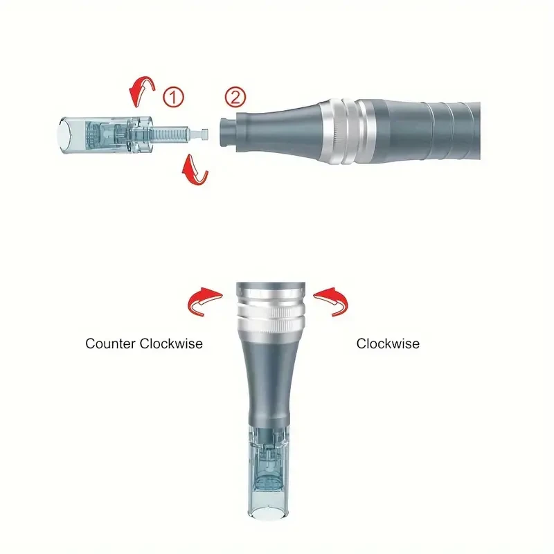 Kit de 15 bolígrafos Nano HR Dr Derma Pen M8: recargables por USB, sin perfume, para el cuidado de la piel facial y corporal.