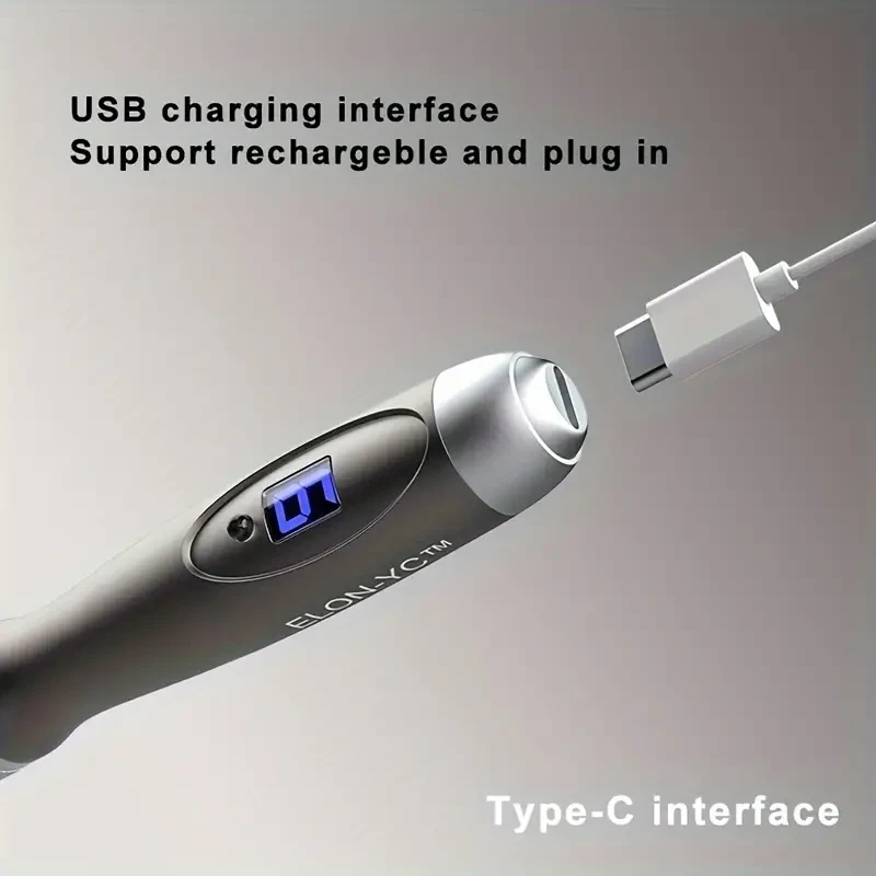ELON-YC Dr Derma Pen X6 con 10 nano-RD, máquina inalámbrica para el cuidado de la piel.