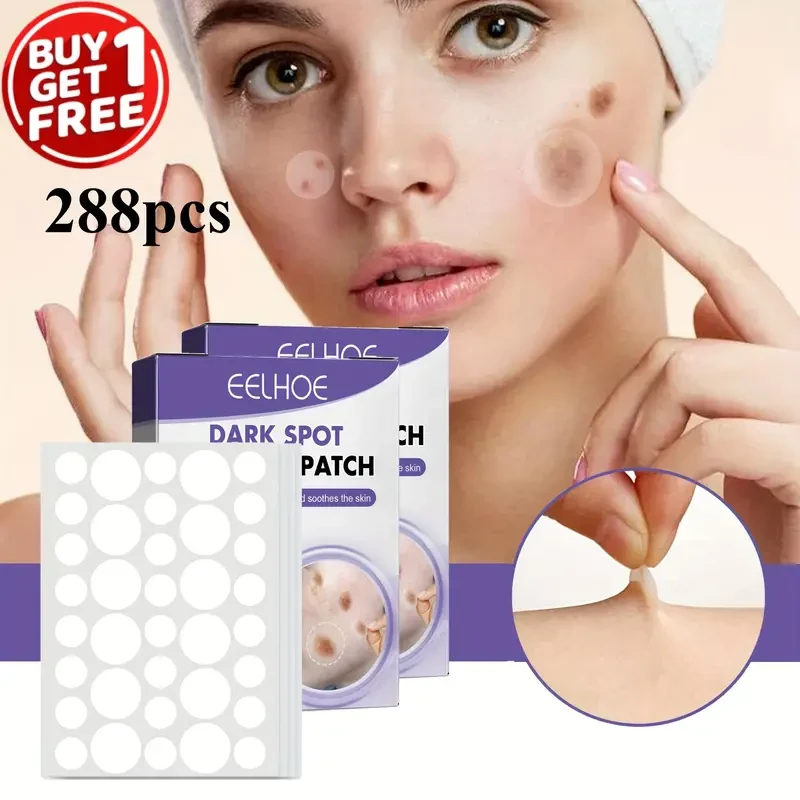 [Compra 1 y llévate 1 gratis] 144 parches para cubrir manchas oscuras y solares, pegatinas invisibles para maquillaje.