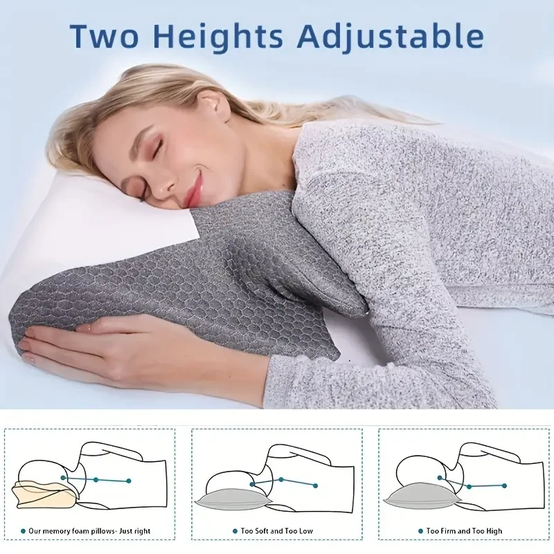 Almohada de espuma viscoelástica cervical