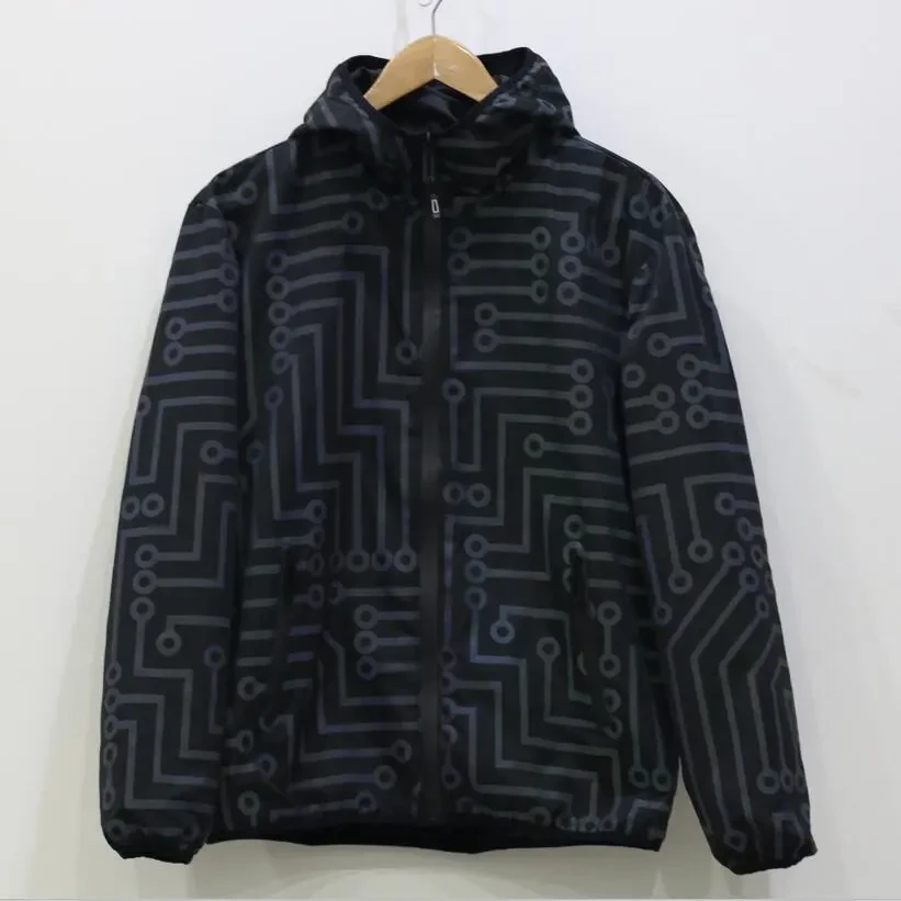 Chaqueta reflectante colorida para hombre y mujer