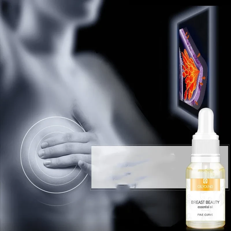 Aceite para masajes y cuidado del pecho