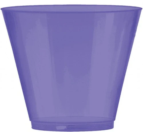 Vaso de Plástico - Nuevo Morado (72 unidades) - Paquete de 72