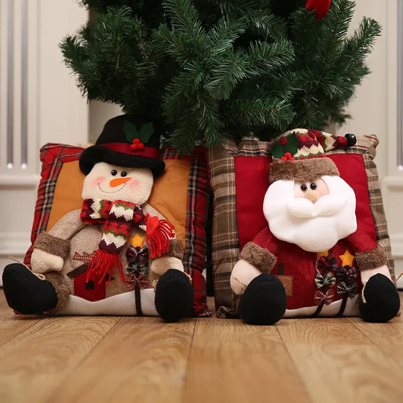 Almohada de muñeca navideña Navidad