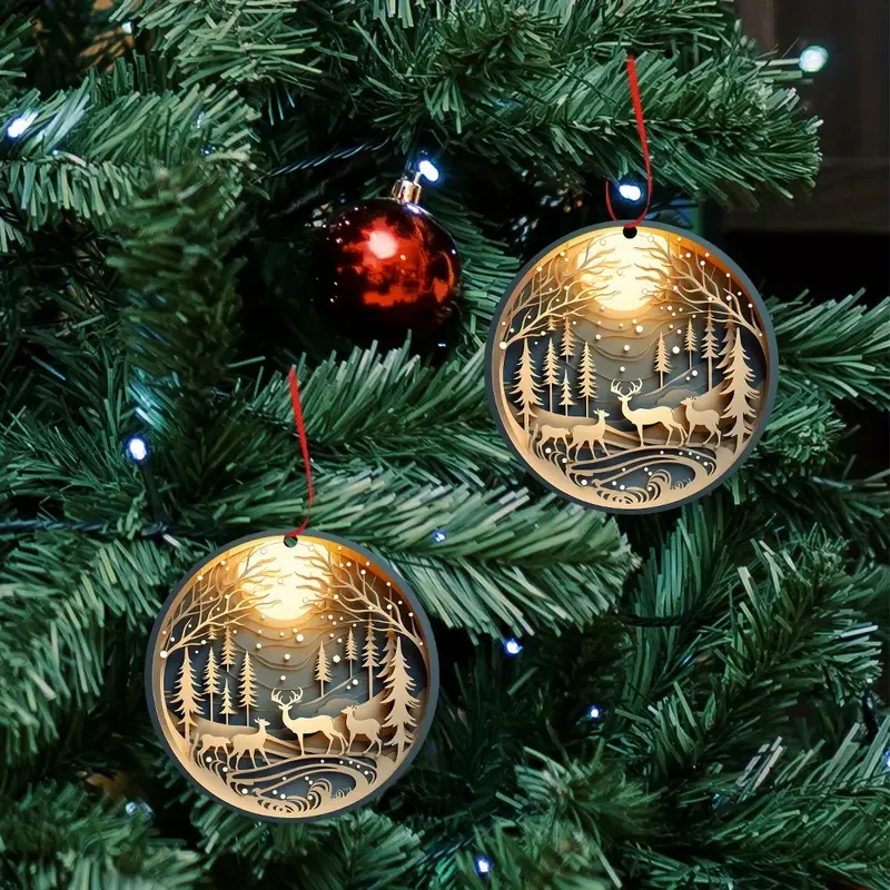 Perfecto para la decoración del árbol de Navidad y la decoración del hogar.