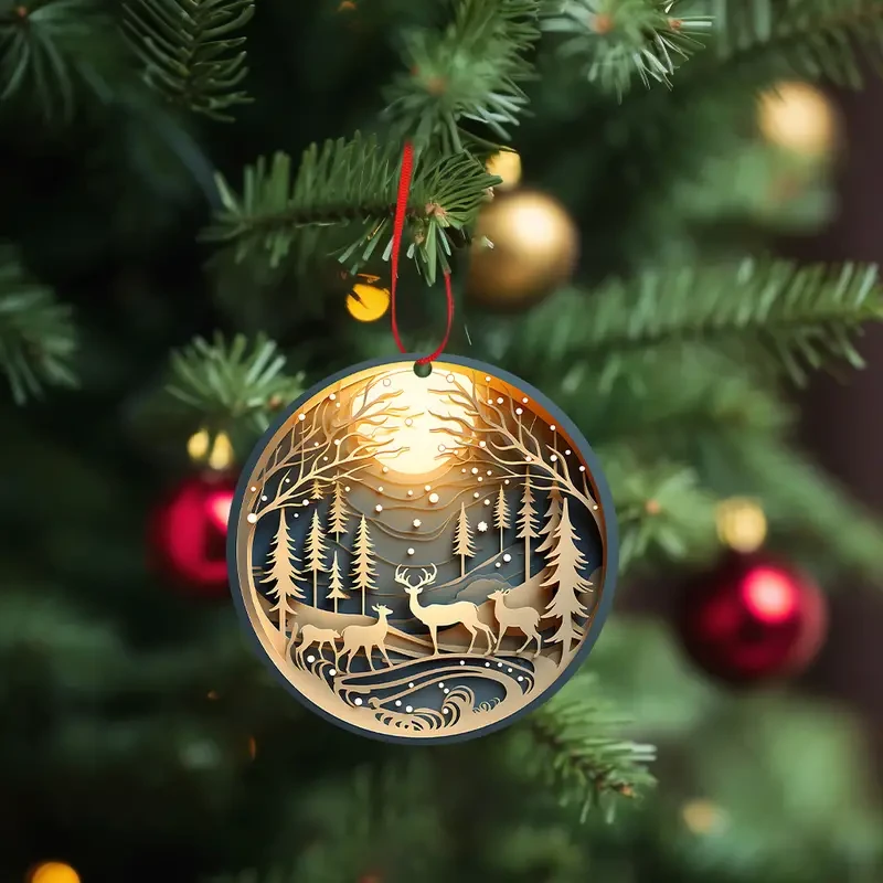 Perfecto para la decoración del árbol de Navidad y la decoración del hogar.