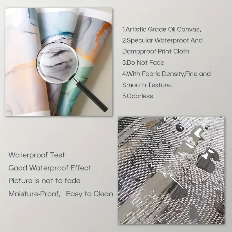 Cabaña de madera tranquila junto al agua con barco (29,97 x 39,88 cm)