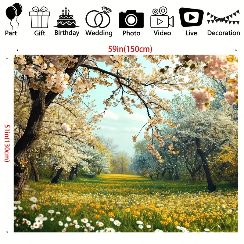 Fondo de margaritas en un jardín de primavera: valla rústica de madera, prado de verano