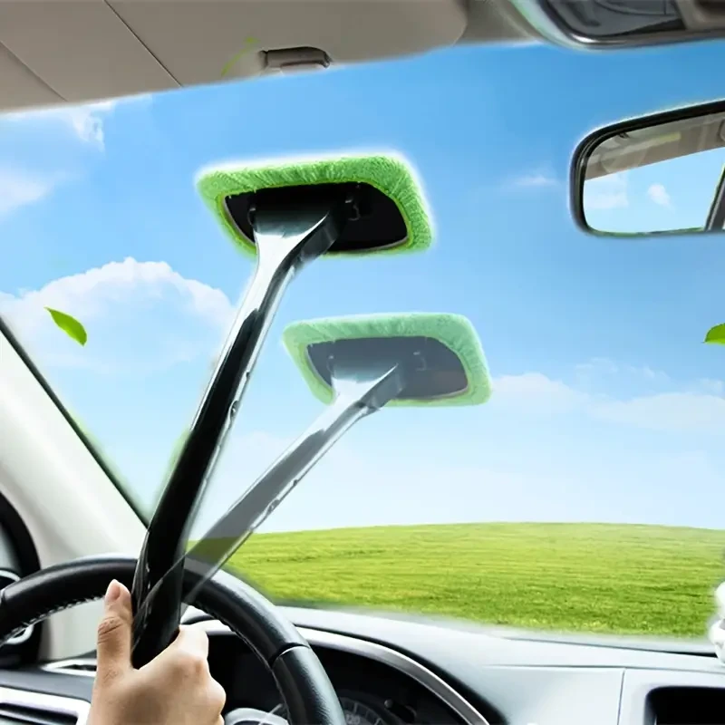 Kit de cepillos de limpieza para ventanas de coche premium