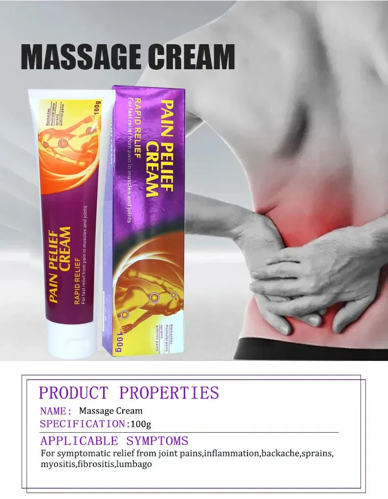 Loción ácida para el cuidado de la piel Crema para el cuidado de la fiebre muscular del cuello