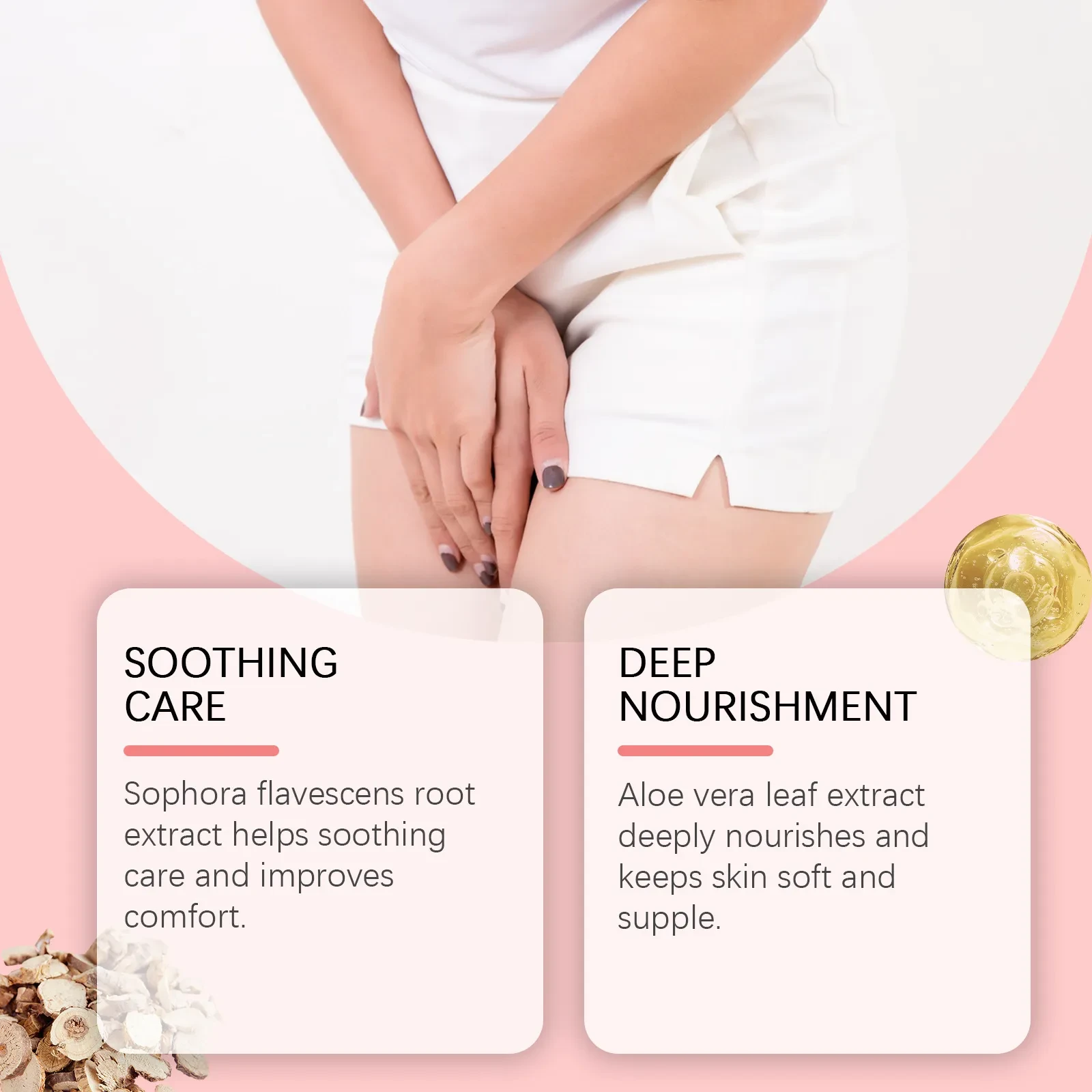 Gel para el control de la vejiga, fórmula suave