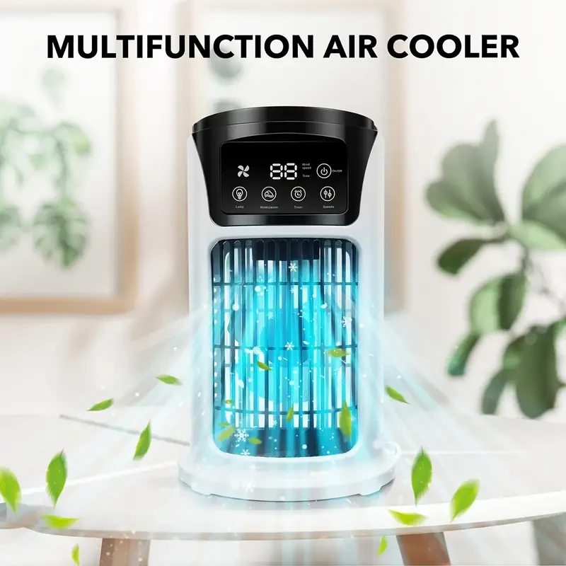 Aire acondicionado portátil 3 en 1, humidificador y ventilador