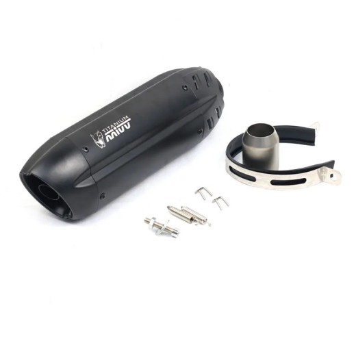 Modificación del tubo de escape de motocicleta de 51 mm