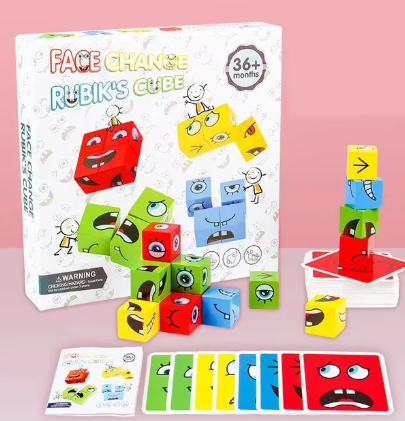 Juego de expresión de emociones para niños