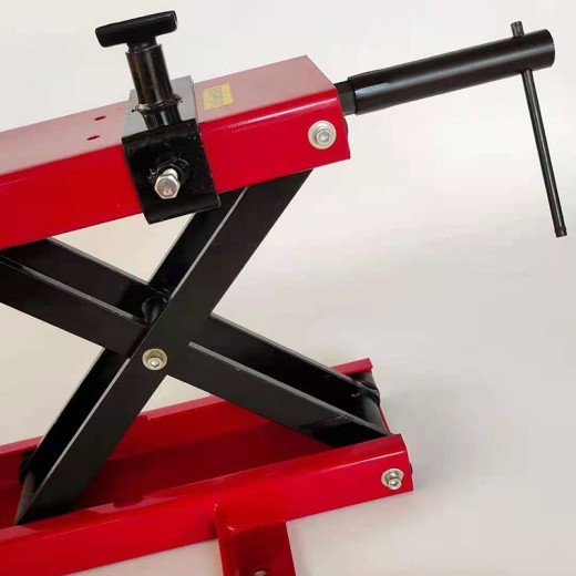 Plataforma elevadora para reparación de motocicletas pesadas
