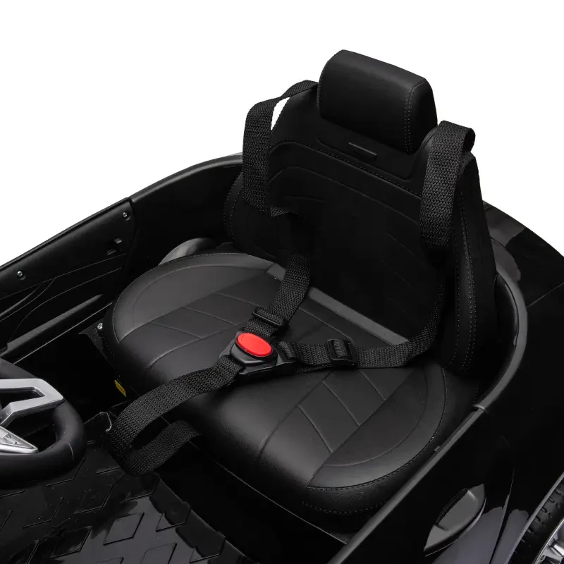 Coche infantil CLS 350 de 12 V con licencia: juguetes en miniatura, divertidos y originales, con control remoto para padres, suspensión en las cuatro ruedas, pantalla de potencia, control de volumen de música, luces LED, MP3, USB/SD y velocidad ajustable