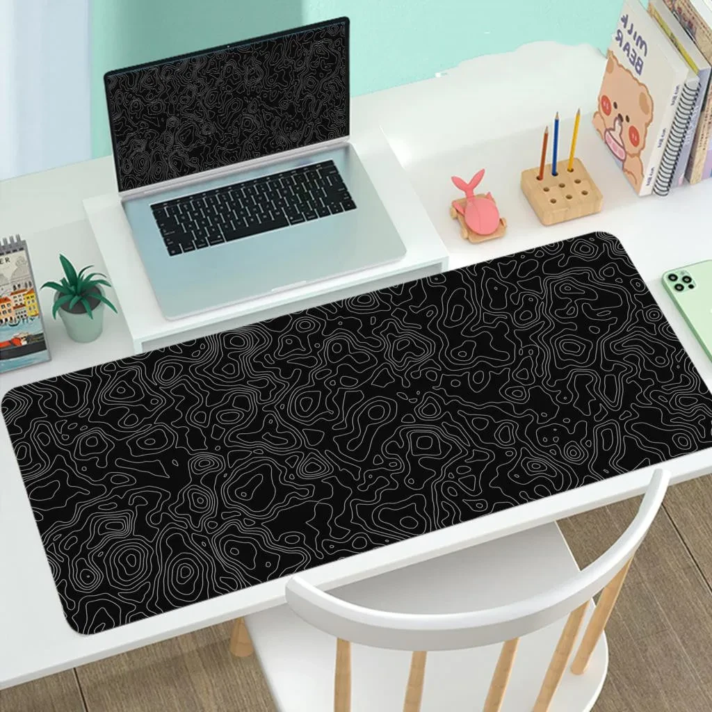 Alfombrilla de ratón grande para gamers, accesorio de escritorio para ordenador.