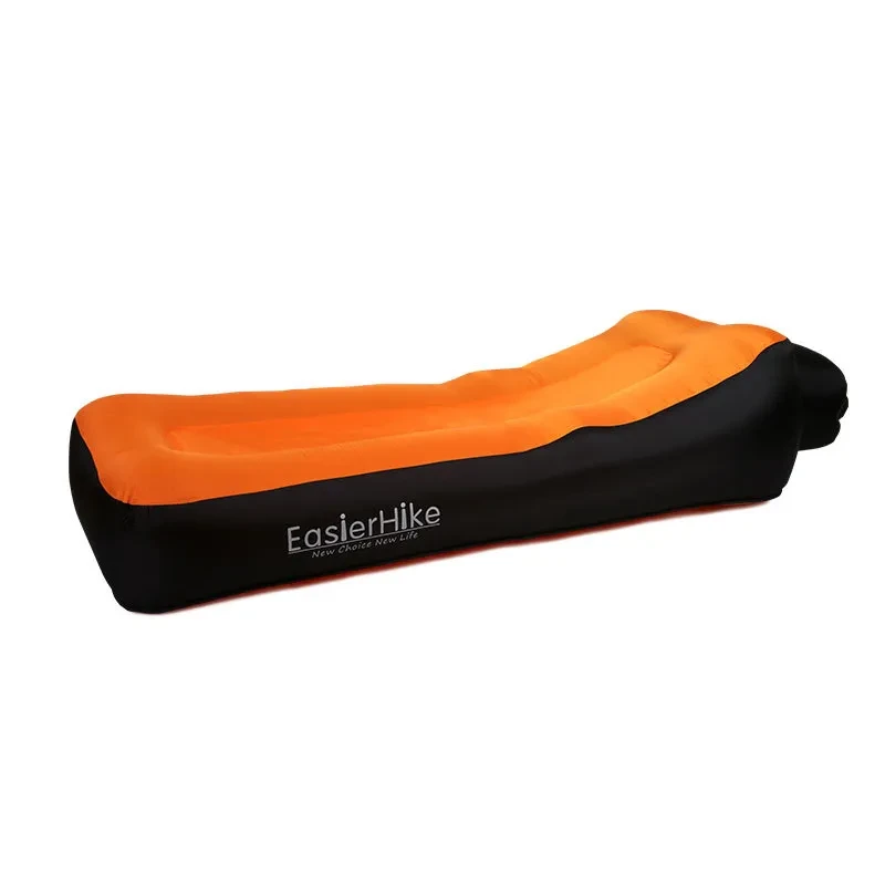 Sofá cama inflable con almohada portátil