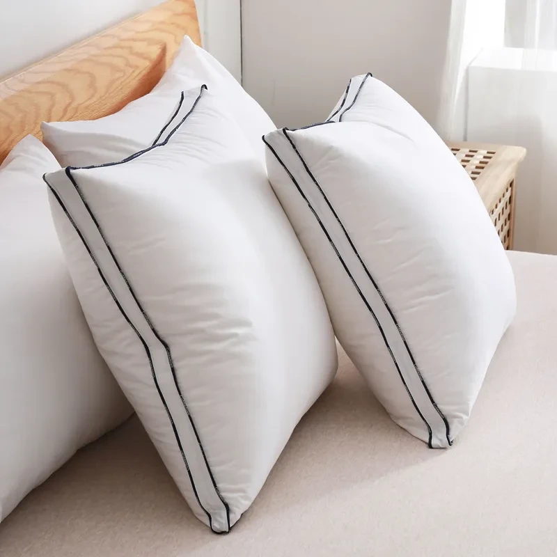 Cojín de almohada de plumas de ganso