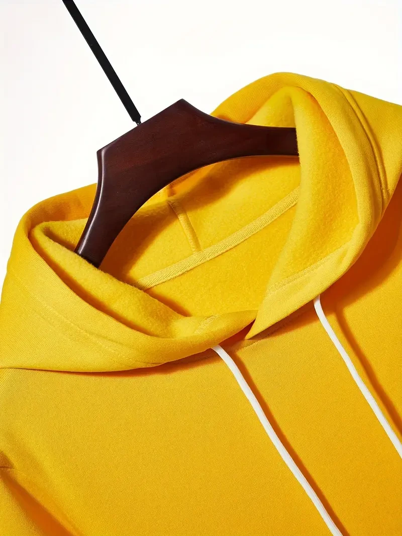 Sudadera con capucha estampada para hombre T2080, traje informal, chaqueta deportiva de otoño e invierno, sudadera con capucha de moda, conjunto de dos piezas, protección contra el frío y calidez, parte superior e inferior, conjunto de pantalón y camiseta