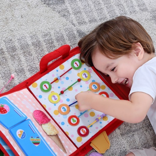 Juguetes de educación temprana para niños Libro de tela para bebés Libro digital