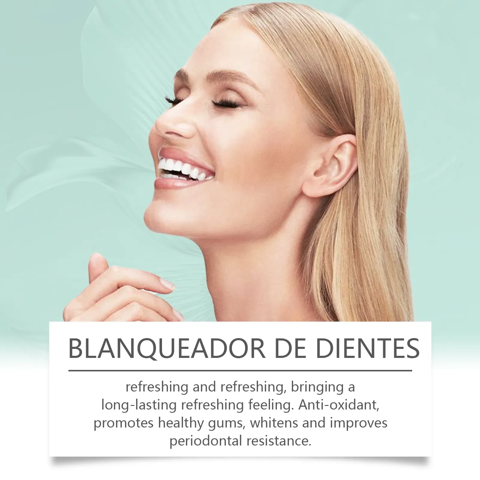 Mousse dental de limpieza suave