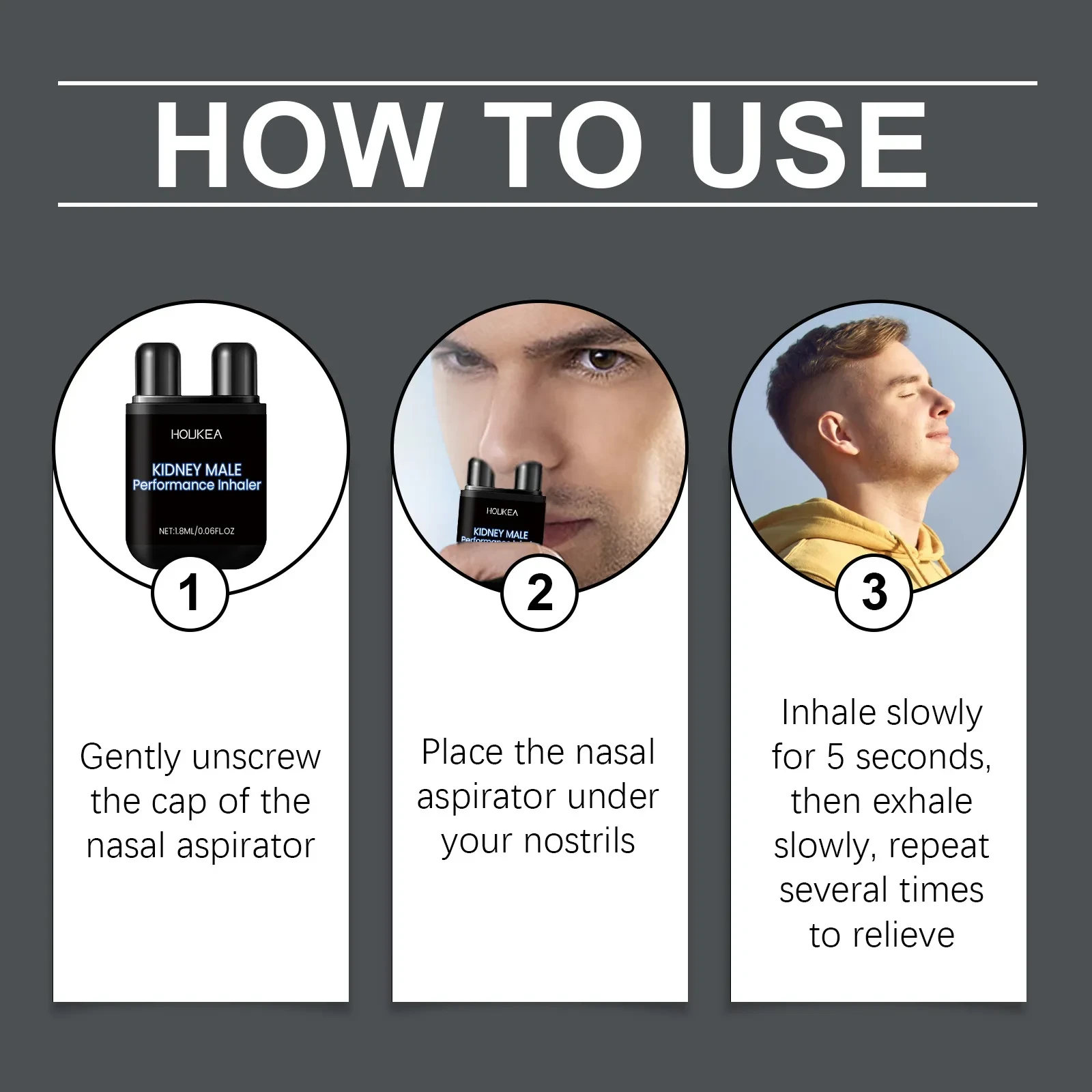 Aspirador nasal para el cuidado corporal de limpieza