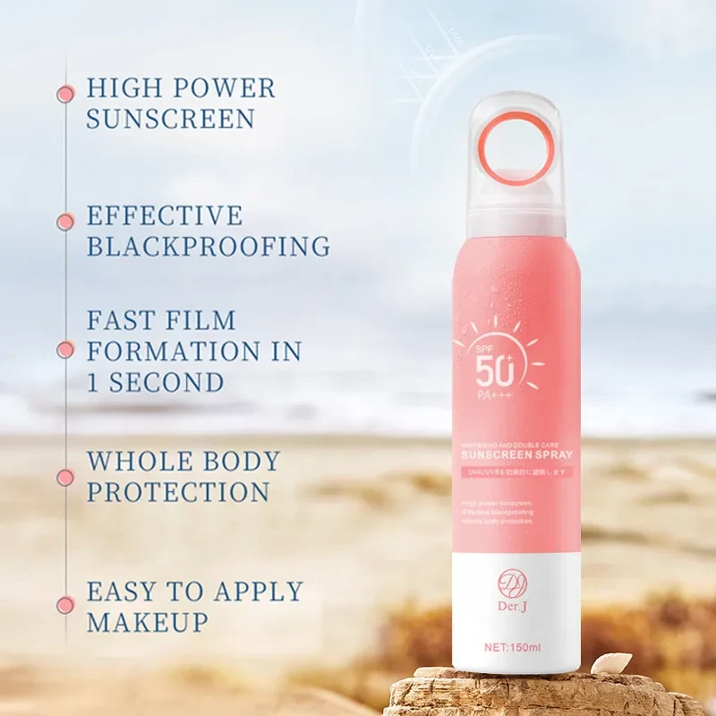 Spray hidratante aislante para el cuidado de la piel