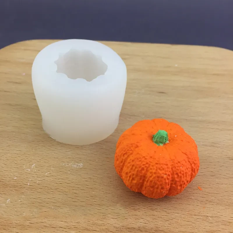 Molde de silicona con forma de calabaza de Halloween