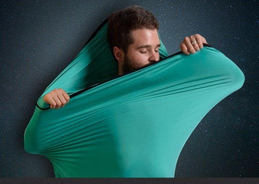 Saco de dormir de alta elasticidad para viajes al aire libre